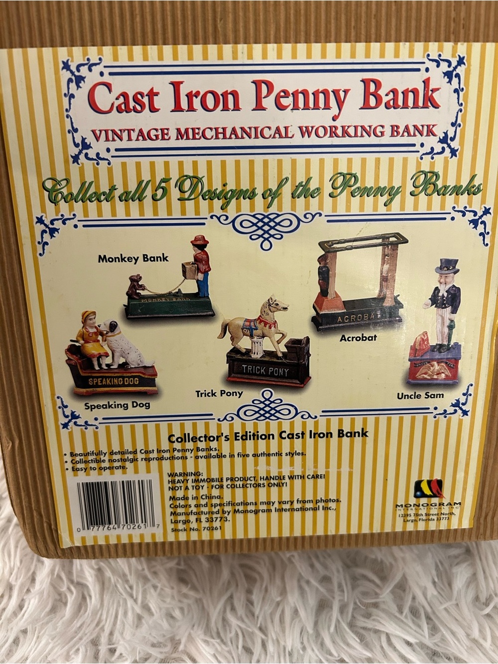Vintage new in box! Cast Iron - Picture 2 of 4